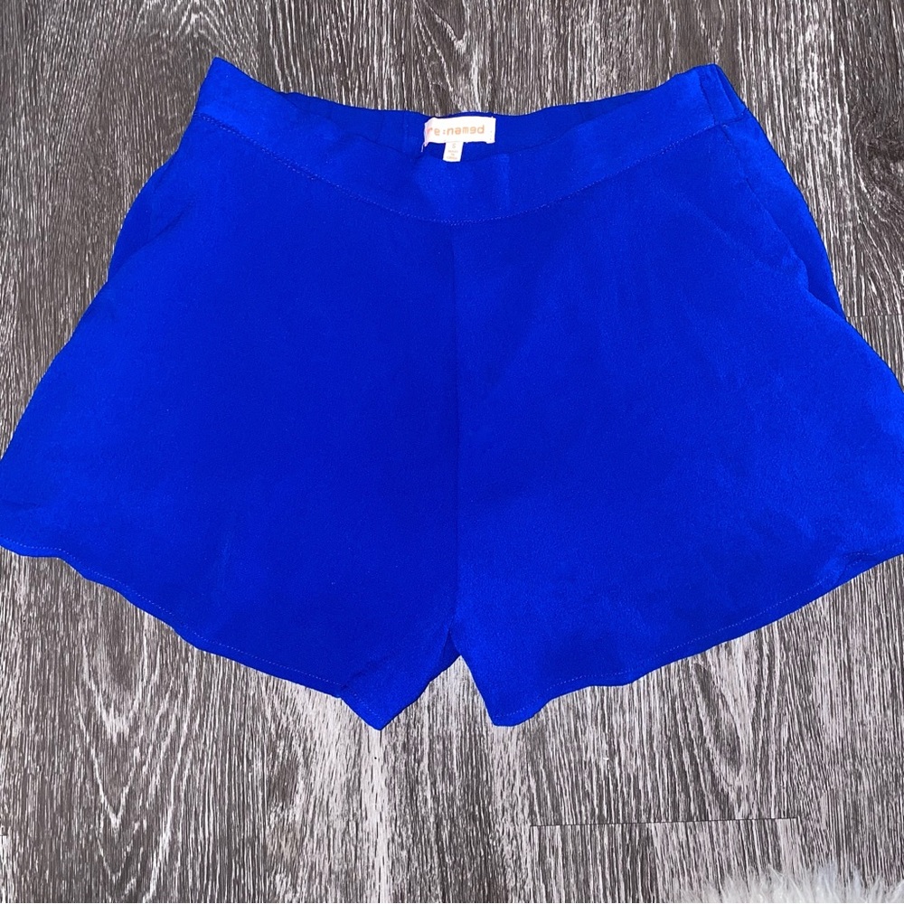 Cobalt blue shorts